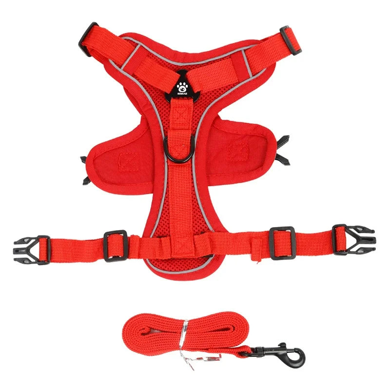 End the Tug-of-War: The Professional 2-in-1 No-Pull Harness for Active Explorers