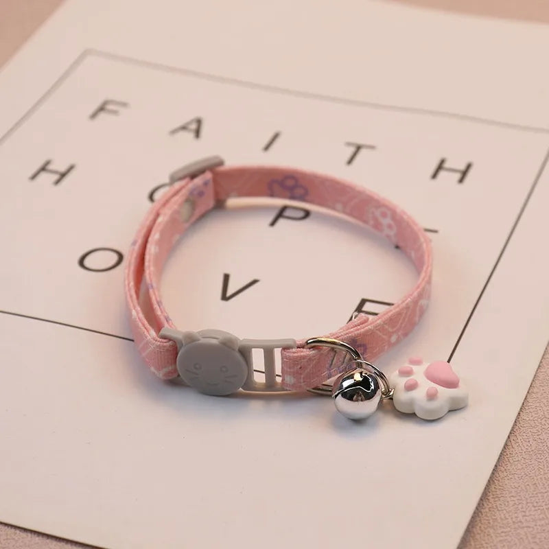 Colorful Dog & Cat Collar with Bell