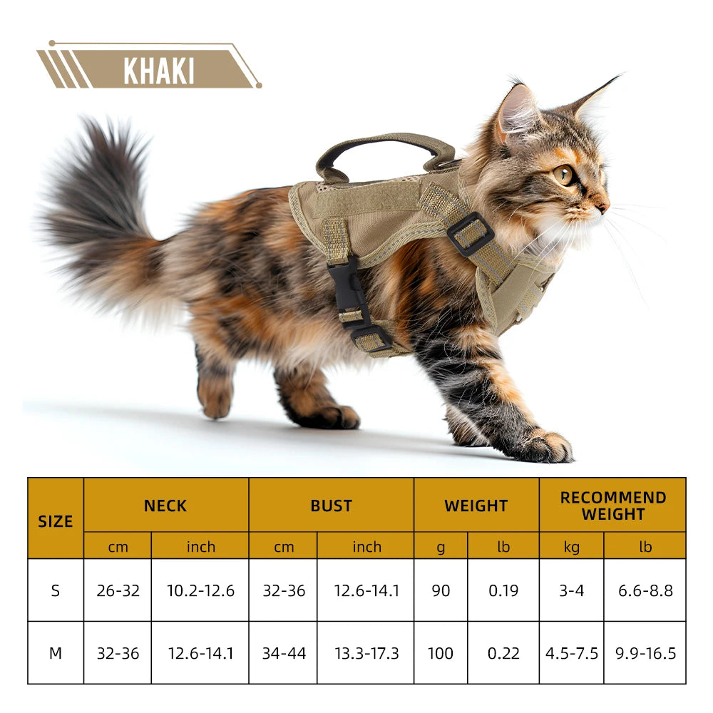 The Tactical Explorer: Why Your Adventure Cat Needs a "Neck-Less" Military-Grade Vest