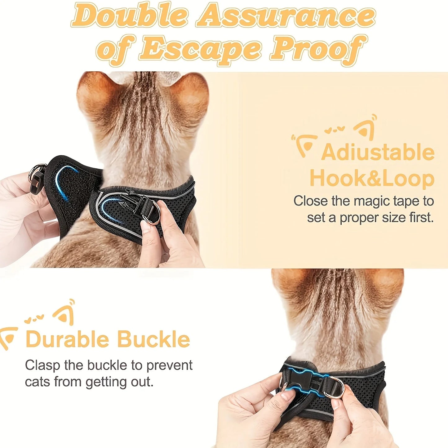 Curiosity Without the Fear: The Houdini-Proof Harness for Your Kitten’s First Great Adventure