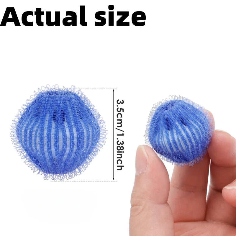 Stop pulling “clean” clothes out of the wash only to find them still coated in pet fur. Toss these in, run your normal cycle, and enjoy fur-free laundry without spending half your morning with a sticky lint roller!