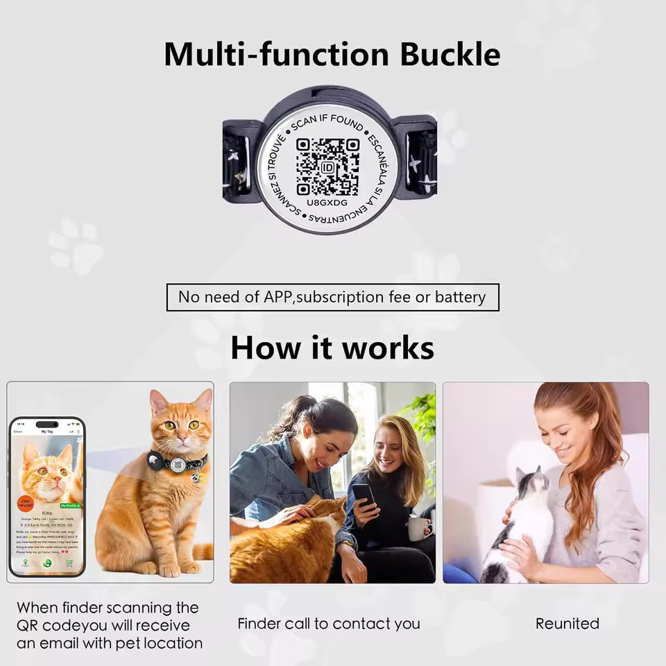 Double the Security, Zero Monthly Fees: The Ultimate Smart Lifeline for Your Adventurous Cat
