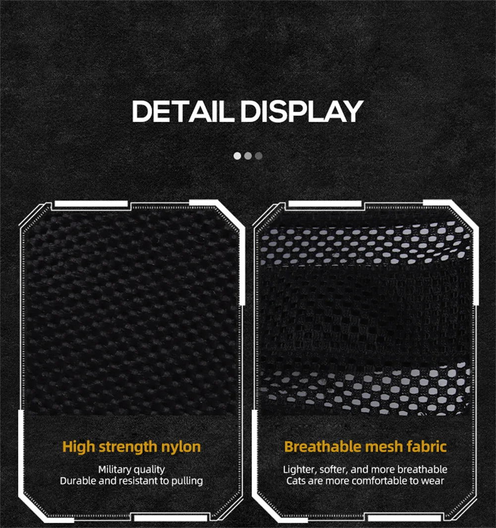 The Tactical Explorer: Why Your Adventure Cat Needs a "Neck-Less" Military-Grade Vest