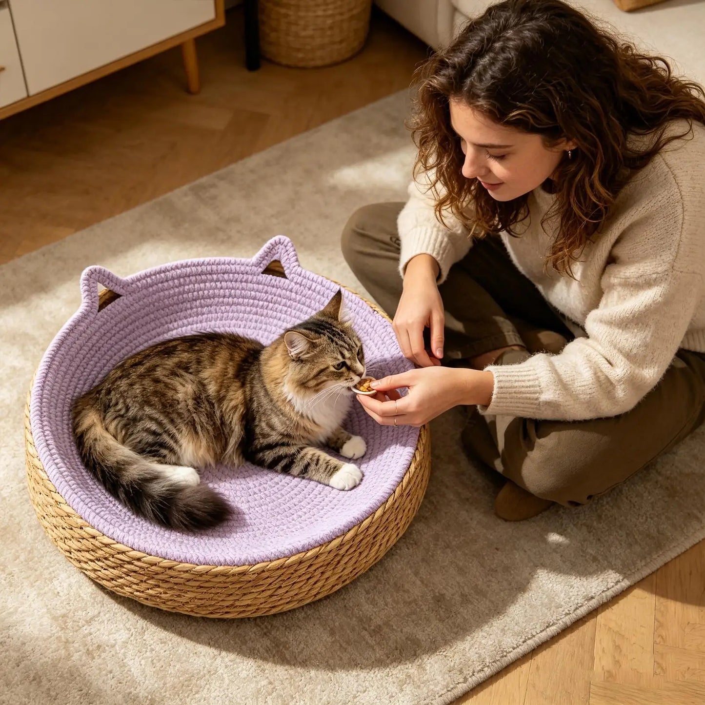 Give your furry best friend a year-round sanctuary for scratching, teething, and snoozing—without ever compromising your home's pristine aesthetic.