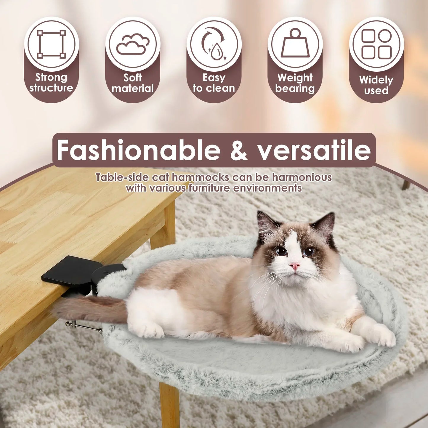 Co-Working in Cloud-Nine Comfort: Why Your Feline Assistant Needs a Floating Executive Suite.