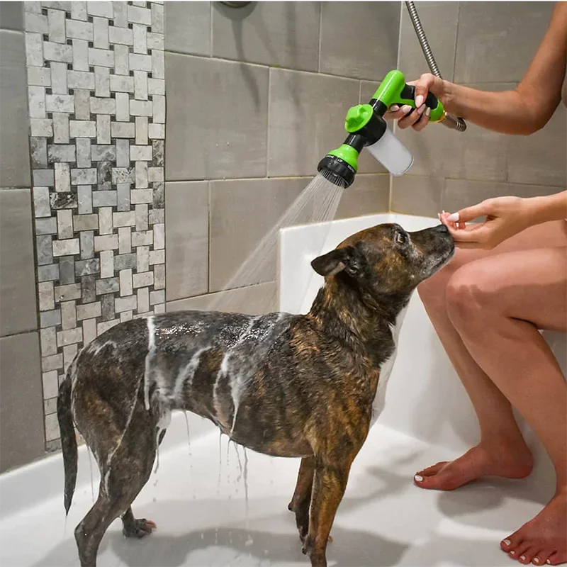 Transform messy bath times into a therapeutic outdoor spa ritual, keeping your pet blissful and your home completely stress-free.