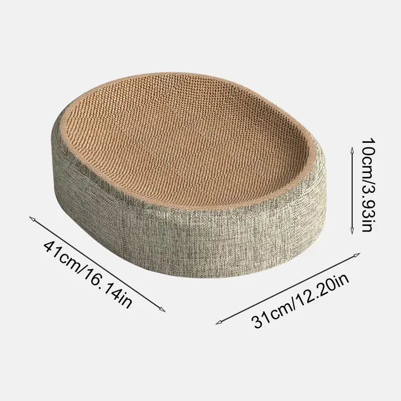 Upgrade the Scratch: Why Modern Cat Parents are Trading Cardboard for the PurePlayPaws Sisal Bed
