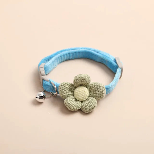 Let your feline's unique aura shine brightly, blending whimsical hand-crafted beauty with the safety and mindful comfort they deserve.