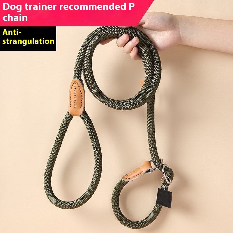Heavy Duty Dog Slip Lead | Rope Training Leash (No Collar Needed)