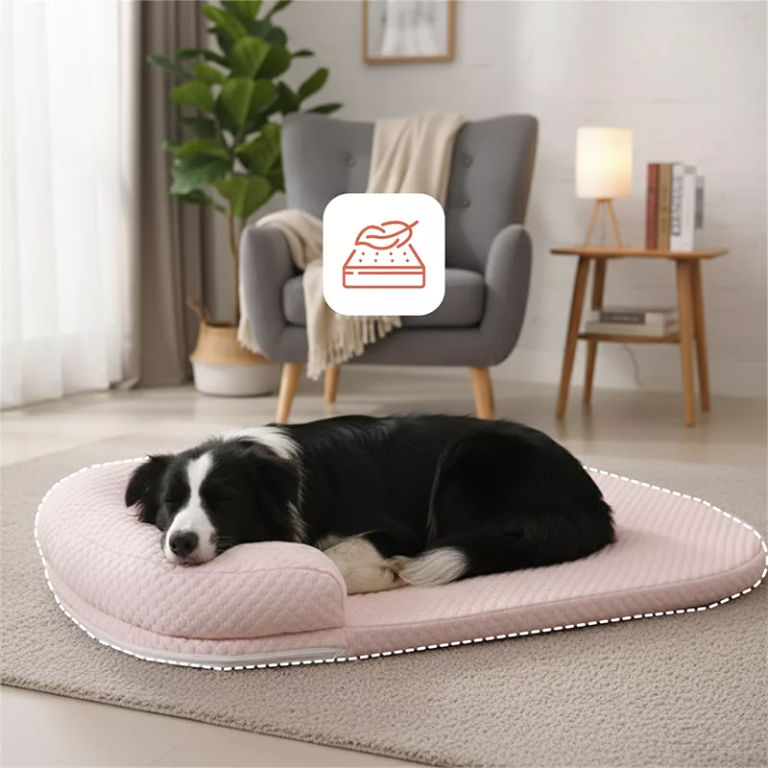 Give your furry best friend a refreshing, orthopedic sanctuary that beats the summer heat while seamlessly complementing your modern home aesthetic.