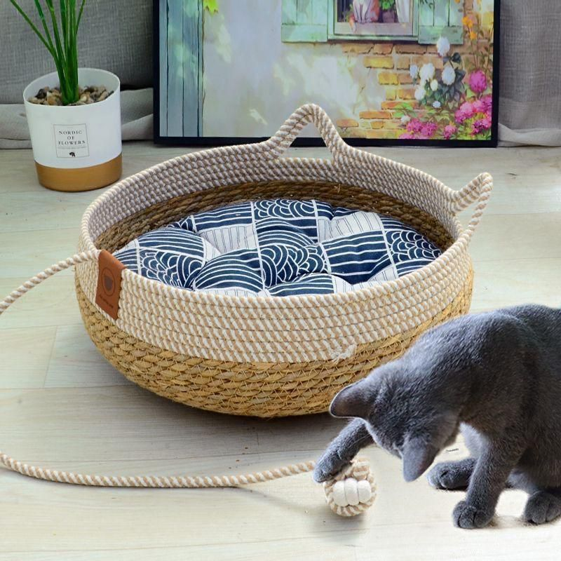 Embrace the beauty of sustainable living while gifting your small or medium companion an unshakeable sanctuary of year-round comfort—where organic craftsmanship meets timeless minimalist design.