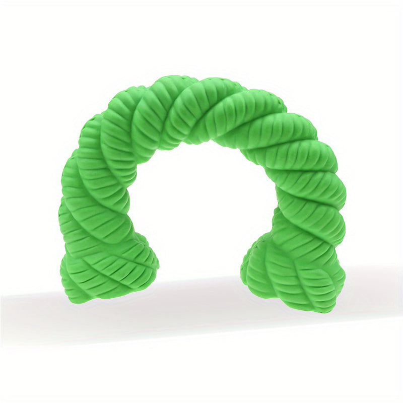 Rubber Horseshoe Dog Toy | Durable Chew for Aggressive Chewers