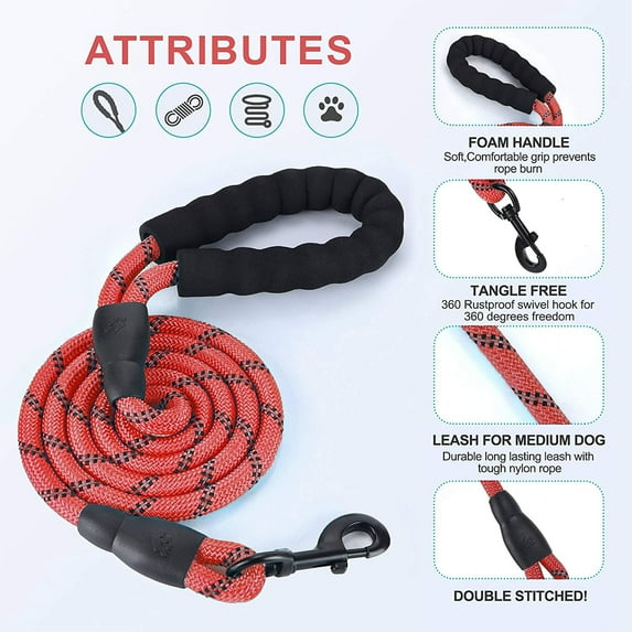 Reclaim the joy of walking your strongest companion. A heavy-duty, blister-free rope leash engineered for unbreakable security, nighttime peace of mind, and the ultimate freedom to explore.