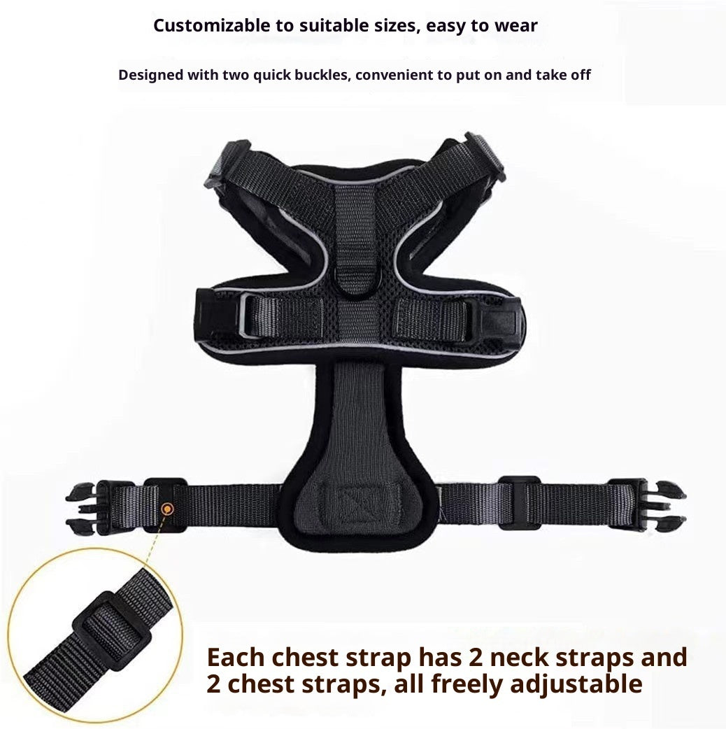 Escape Proof Cat Vest Harness & Leash Set | Soft Adjustable Walking Jacket