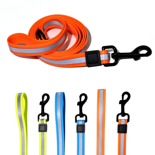 Reflective Dog Leash & Collar Set | High Visibility Night Safety Gear