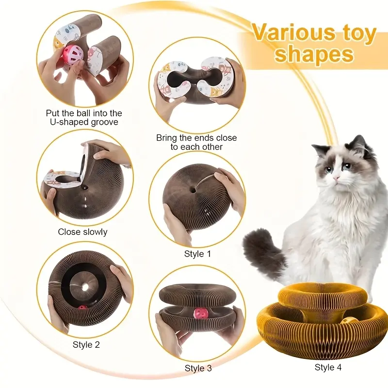Unchain your feline’s primal hunting instincts with an elegant, shape-shifting playground that transforms active play into a peaceful art form.