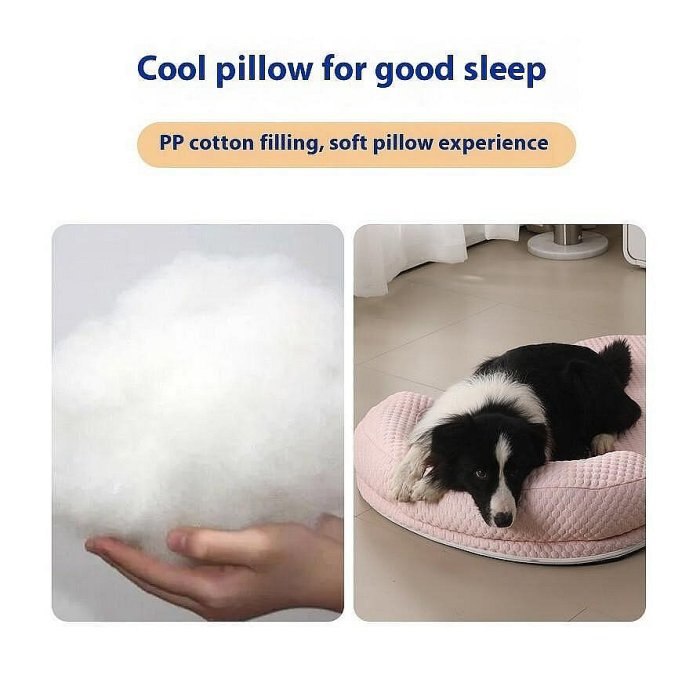 Give your furry best friend a refreshing, orthopedic sanctuary that beats the summer heat while seamlessly complementing your modern home aesthetic.