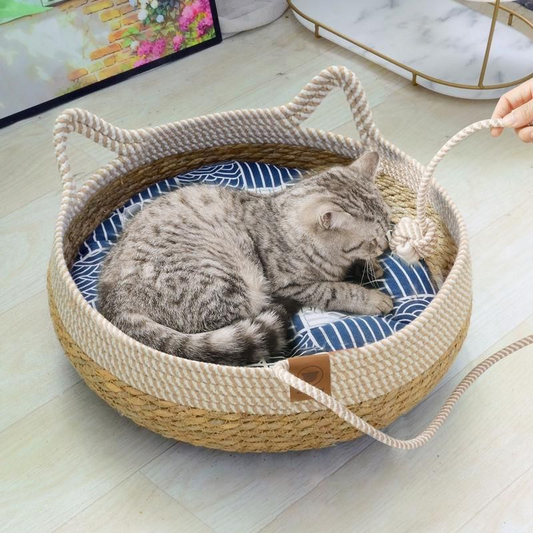 Embrace the beauty of sustainable living while gifting your small or medium companion an unshakeable sanctuary of year-round comfort—where organic craftsmanship meets timeless minimalist design.